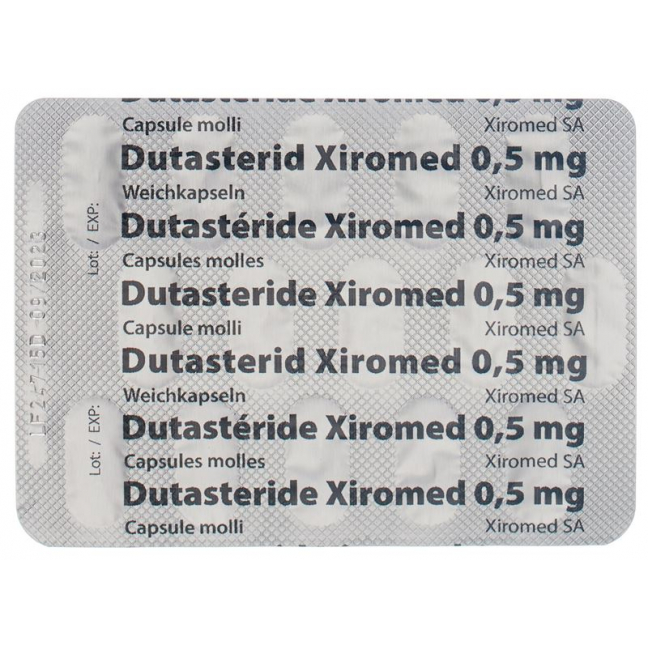 Дутастерид Ксиромед Капс 0,5 мг 30 шт.