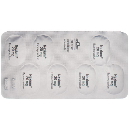 NEXIUM Mups Tabl 20 mg