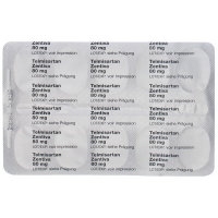TELMISARTAN Zentiva Tabl 80 mg