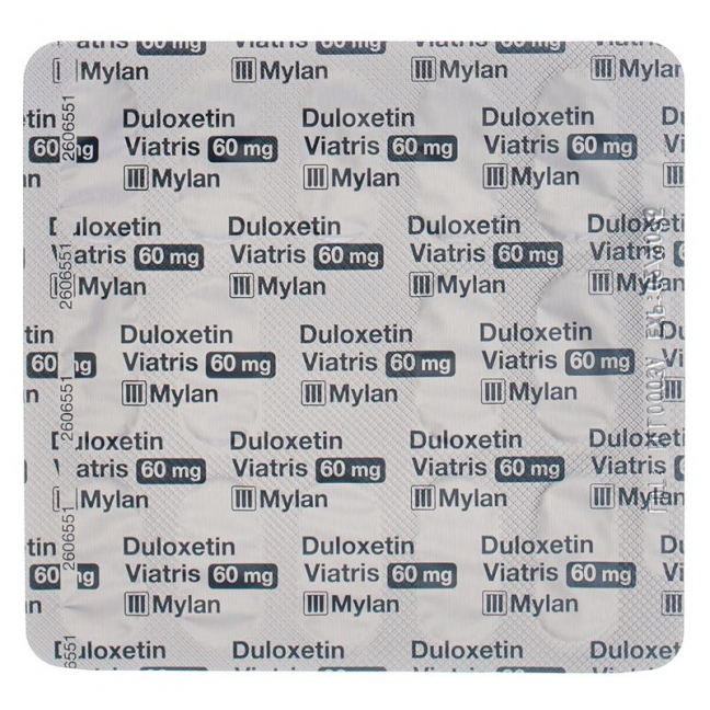 Дулоксетин Виатрис Капс 60 мг 84 шт.