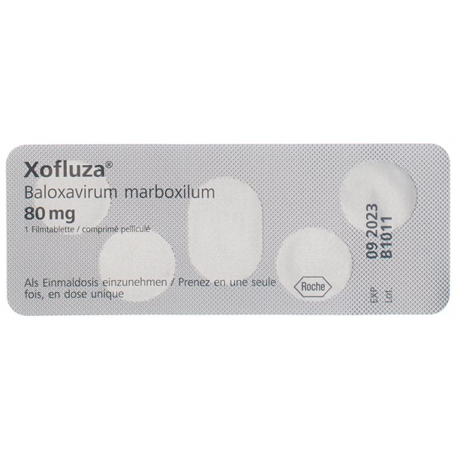 XOFLUZA Filmtabl 80 mg