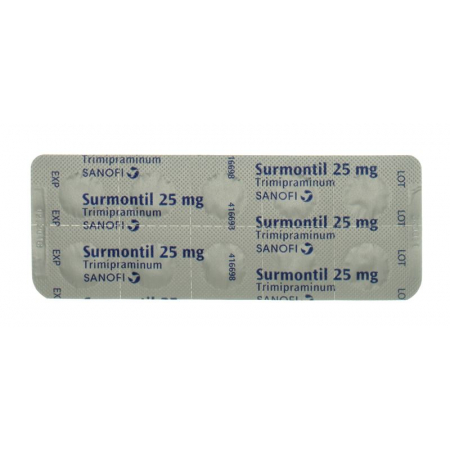 Сурмонтил 25 мг 50 таблеток