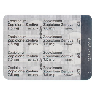 Зопиклон Зентива 7,5 мг 14 таблеток