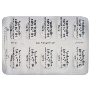 FEXOFENADIN Spirig HC Filmtabl 180 mg
