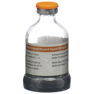 PEMETREXED Accord liquid 850 mg/34ml
