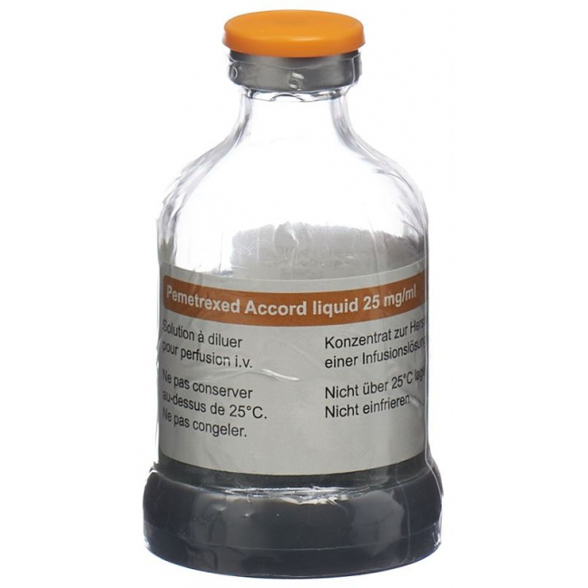 PEMETREXED Accord liquid 850 mg/34ml