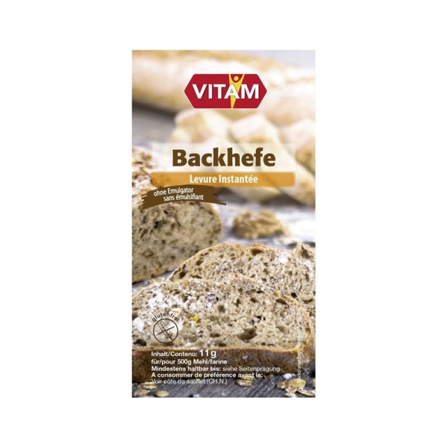 VITAM Back Hefe instant ohne Emulgator