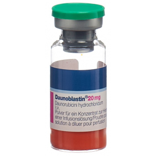DAUNOBLASTIN Trockensub 20 mg