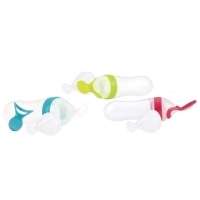 Бутылочка для кормления Nuby Squeeze Feeder с 2 насадками XS+XL