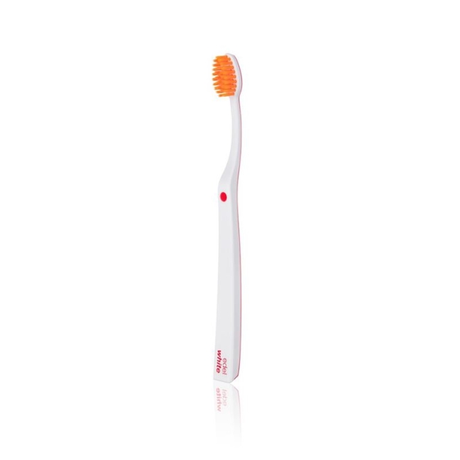 EDEL+WHITE Flosserbrush Zahnbürste Soft Intensiv