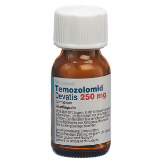 ТЕМОЗОЛОМИД Деватис Капс 250 мг
