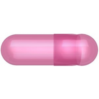 LGA желатиновые капсулы 4 розовые прозрачные
