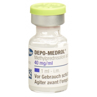 Депо-Медрол суспензия для инъекций 40 мг/мл флакон 1 мл 