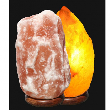 NATURGUT Kristallsalz-Lampe Naturell Elektr 3-6kg