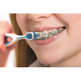 EDEL+WHITE Pro Ortho Zahnbürste