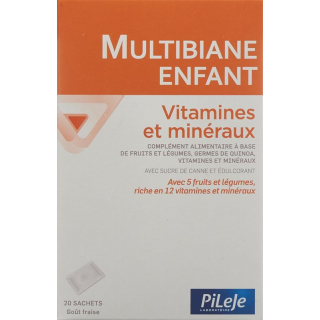 MULTIBIANE детские витамины и минералы Plv Btl 20 шт.