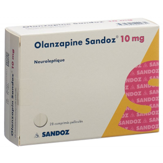 ОЛАНЗАПИН Сандоз таблетки в пленке 10 мг