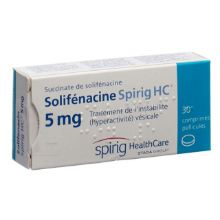 Солифенацин Спириг HC таблетки 5 мг 90 шт.