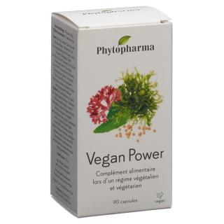 Phytopharma Vegan Power Kaps Ds 90 шт.
