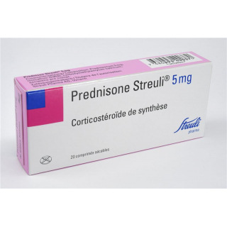 Prednison Streuli 5 mg 20 tablets