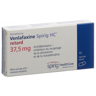 VENLAFAXIN Spirig HC Ret Kaps 37.5 mg