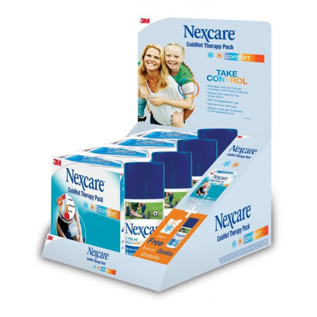 3M NEXCARE ColdHot Promo CDU Disp 12 Com+спрей/набор