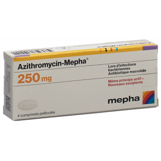 Азитромицин-Мефа Фильмтабл 250 мг 6 шт