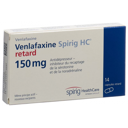 Венлафаксин Спириг HC Рет Капс 150 мг 28 шт.