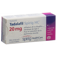 TADALAFIL Spirig HC пленочная таблетка 20 мг