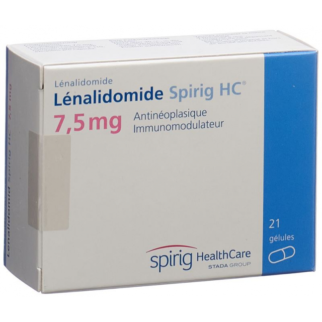 Леналидомид Спириг HC Капс 7,5 мг 21 шт.