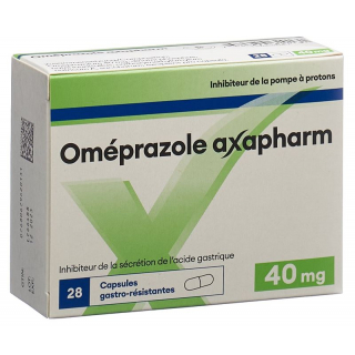 OMEPRAZOL axapharm Kaps 40 mg