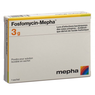 Порошок Фосфомицин-Мефа 3 г для раствора для перорального применения