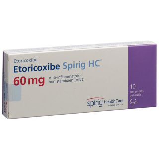 Эторикоксиб Спириг HC, таблетки в пленочной оболочке, 60 мг
