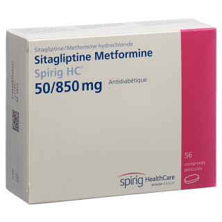SITAGLIPTIN Metform Spirig HC 50/850mg
