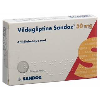 ВИЛДАГЛИПТИН Сандоз Табл. 50 мг