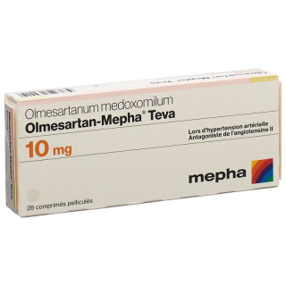 OLMESARTAN Mepha Teva Filmtabl 10 mg