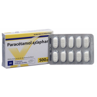 ПАРАЦЕТАМОЛ Аксафарм таблетки, покрытые пленочной оболочкой, 500 мг
