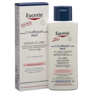 Eucerin Urea Repair PLUS Лосьон 5% мочевина с ароматизатором во флаконе 400 мл