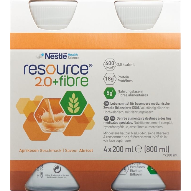 RESOURCE 2.0 Fibre Aprikose