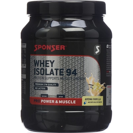 SPONSER Whey Isolate 94 Vanilla