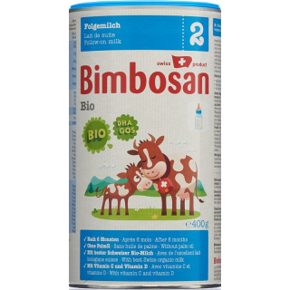 Бимбосан Органическое молоко без пальмового масла 400 г