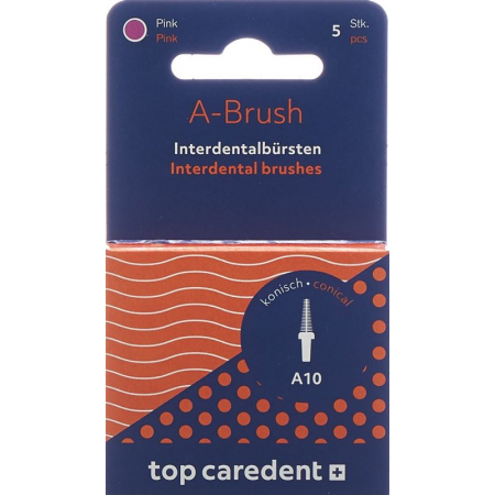 TOP CAREDENT A-Brush 10 IDBH-P pink kon