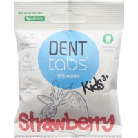 DENTTABS Zahnputztabletten Strawb o Fluor