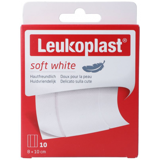 LEUKOPLAST soft white 8x10cm