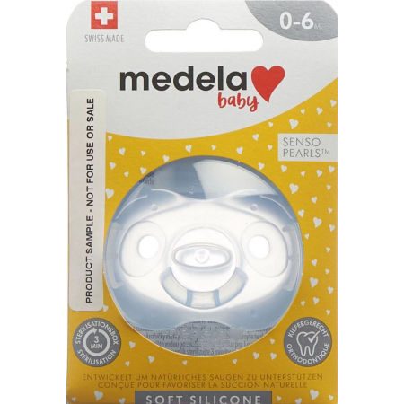 Мягкий силикон Medela Baby Nuggi 0–6, синий