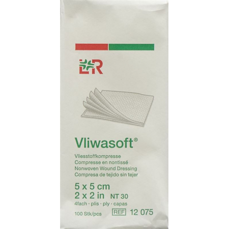 Vliwasoft Nw компресс 8 5x5см 4-fach в пакетиках 100 штук