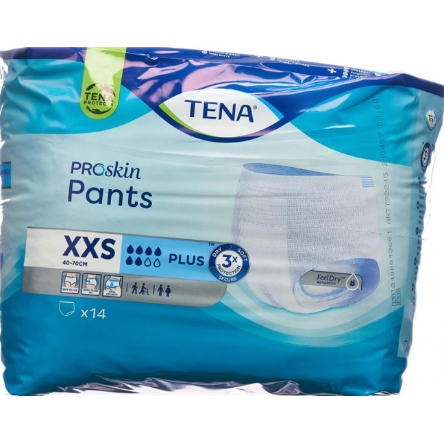 TENA Pants Plus XXS