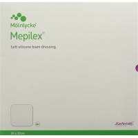 Пов&#39;язка пінна Mepilex Safetac 20х22см силіконова 5 шт