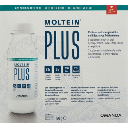 Пакет Moltein PLUS 2.5 без ароматизаторів 750 г