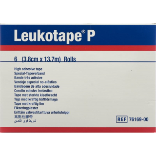 Leukotape P Spezial-Tapeverband 13.7m x 3.8см 6 штук